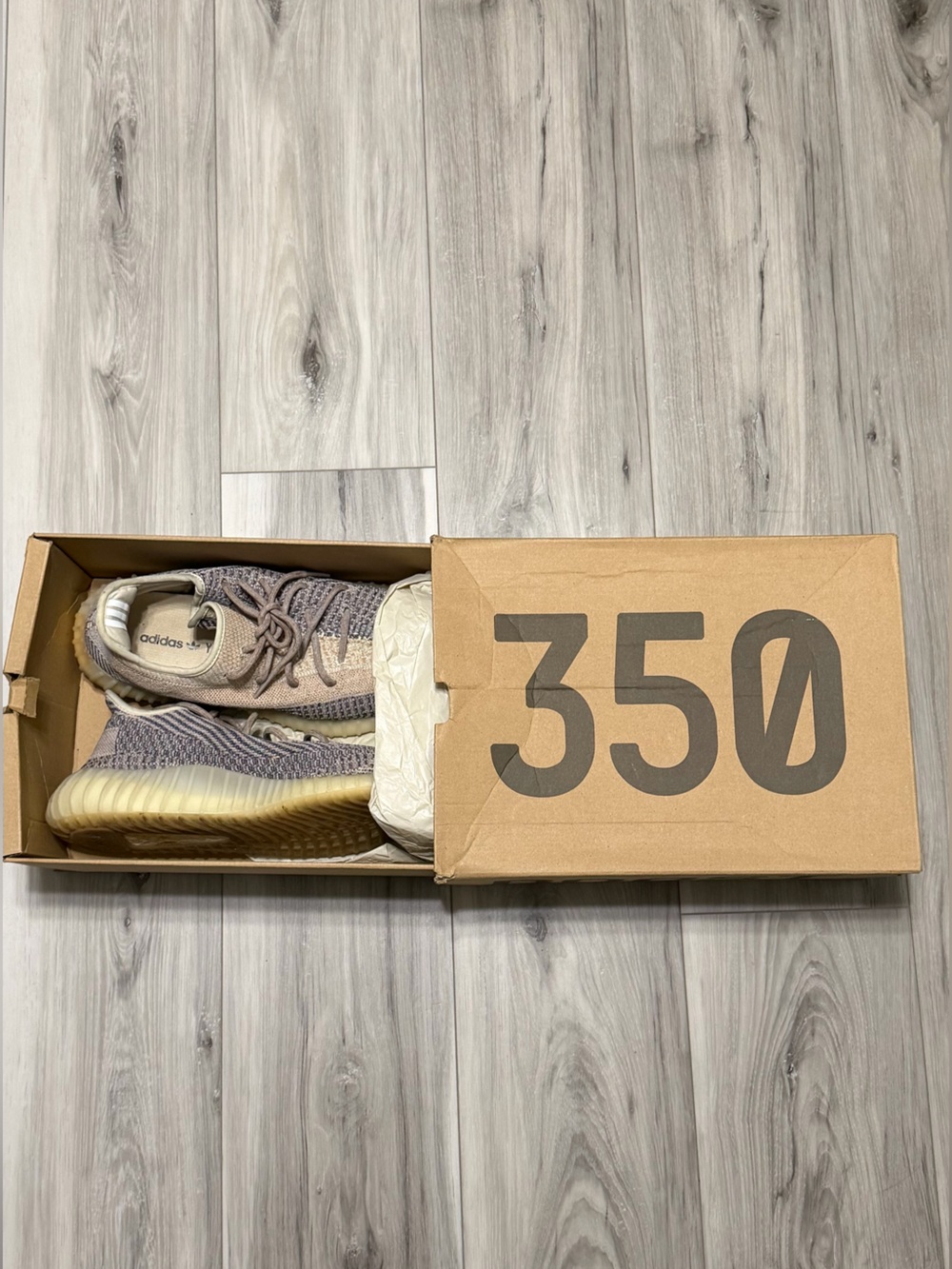 Adidas Yeezy Boost 350 V2 “ Ash Pearl “ In Box